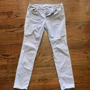 Loft corduroy pants soft light lilac color size 10 (30)